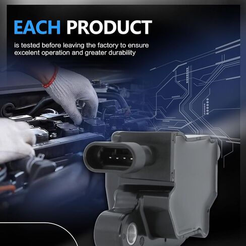 مجموعة من 8 ملفات إشعال متوافقة مع شيفروليه سيلفرادو جي إم سي سييرا 2007-2013 كاديلاك CTS 2006-2015 V8 4.8L 5.3L 6.0L 6.6L in Kuwait