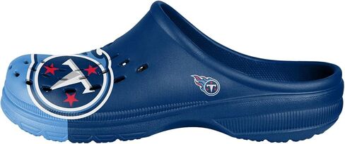 FOCO Green Bay Packers NFL Youth Colorblock Big Logo Clog - M (13-1) in Saudi Arabia