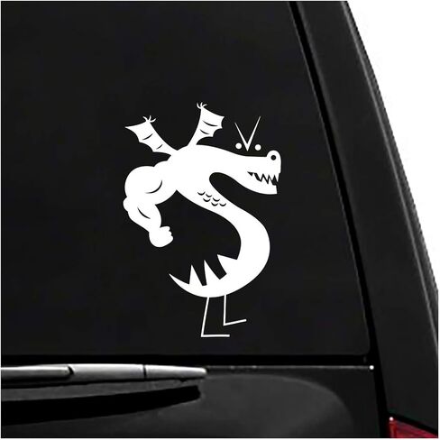 Trogdor! - Homestar Runner - Vinyl Vehicle Sticker in Saudi Arabia