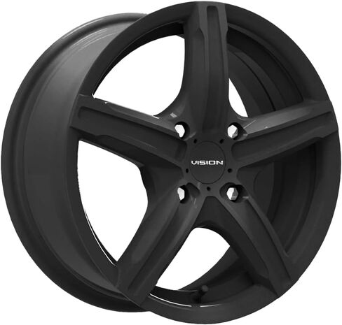 Vision 469 Boost 15x6.5 4x4.5" +38mm Satin Black Wheel Rim 15" Inch in Saudi Arabia