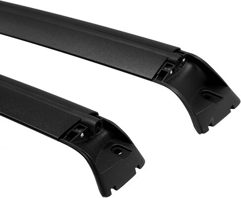 FREEMOTOR802 Roof Rack Cross Bars Compatible with 2017-2023 Tesla Model 3, OE Style Black Aluminum & ABS Top Roof Rails Crossbars Cargo Bars Rooftop Luggage Carrier in Saudi Arabia