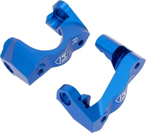 مجموعة حامل المحور C-Hub من الألومنيوم للسباق من MEUS لأجزاء ترقية Traxxas 1/16 Mini Maxx #10736,10752 (أزرق) in Kuwait