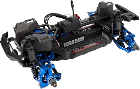 مجموعة حامل المحور C-Hub من الألومنيوم للسباق من MEUS لأجزاء ترقية Traxxas 1/16 Mini Maxx #10736,10752 (أزرق) in Kuwait