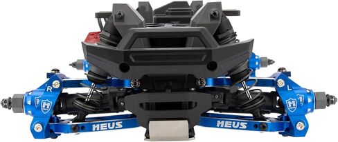 مجموعة حامل المحور C-Hub من الألومنيوم للسباق من MEUS لأجزاء ترقية Traxxas 1/16 Mini Maxx #10736,10752 (أزرق) in Kuwait