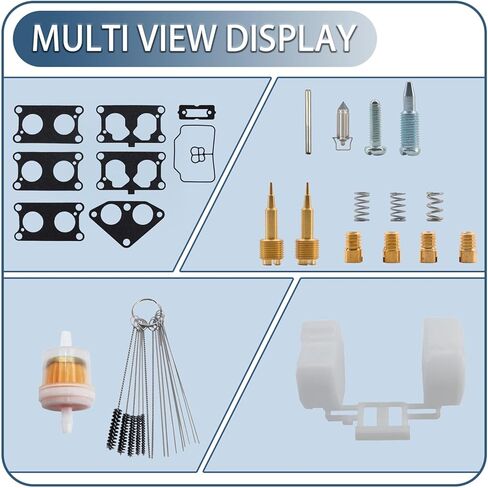 طقم تصليح إعادة بناء المكربن ​​لـ Kawas * k Mule 3000 3010 3020 2001-2008 KAF620 استبدال #15003-2766 حشية، تعويم، طائرة in Kuwait