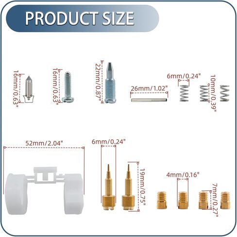 طقم تصليح إعادة بناء المكربن ​​لـ Kawas * k Mule 3000 3010 3020 2001-2008 KAF620 استبدال #15003-2766 حشية، تعويم، طائرة in Kuwait