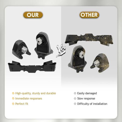 3PCS Engine Motor Mounts and Transmission Mounts Compatible with 2012-2017 Wrangler 3.6L, 2018 Wrangler JK 3.6L, Replace OE: A5671, A5732, A5733 in Saudi Arabia