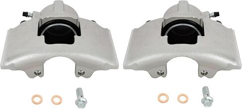 مجموعة فرجار الفرامل Garage-Pro ذات العجلتين متوافقة مع شيفروليه C1500 1988-1999، C2500 1988-1998، K1500، K2500 الأمامي، جانب السائق والراكب in Saudi Arabia