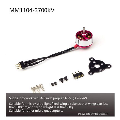 C05M 3700KV AEO محرك معدني صغير بدون فرش 1104 3700KV (1 قطعة) in Saudi Arabia