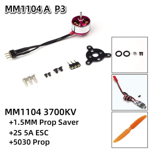 C05M 3700KV AEO Micro Metal Brushless Motor 1104 3700KV (1pc) in Kuwait