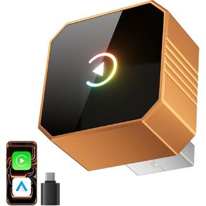 محول CarPlay اللاسلكي الصغير من PINKFLY، ترقية سلكي إلى لاسلكي لـ CarPlay وAndroid Auto، التوصيل والتشغيل، إعادة الاتصال التلقائي السريع، التحكم المستقر، تشغيل السيارة بدون تأخير لهاتف iPhone iOS 10+ Android 11+ in Kuwait