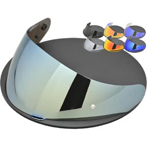 Compatible with HJC C91 Visor Replacement HJ-17 Face Shield Motorcycle Helmet Visors C90, C91, C91N,CL-MAX 2, IS-MAX BT, SY-MAX 3, IS-MAX 2, CL-MAX 3 (Clear Revo Blue) in Saudi Arabia