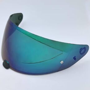 Motorcycle Helmet Visor for HJC i70/i10, UV Protection Helmet Visor Helmet Visor Replacements Motorcycle Helmet Face Shield Tinted Helmet Visor,I Tea Colorful Green in Saudi Arabia