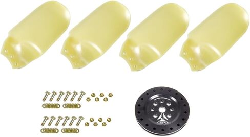 Cooling Fan – 15 in 4-Blade | Mechanical Fan Kit | 3/4 in Hub | Aluminum Hub/Plastic Blades | Black/Natural – Race in Saudi Arabia