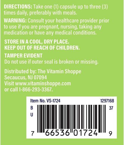 The Vitamin Shoppe Milk Thistle Extract 175 MG (300 Capsules) in Saudi Arabia