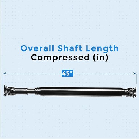 Rear Driveshaft Prop Shaft Assembly Replacement for 2007-2014 Toyota FJ Cruiser 4WD w/Automatic Transmission 936-773 in Saudi Arabia
