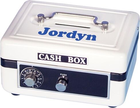 Personalized Childrens Cash Box with Name (Red) in Saudi Arabia
