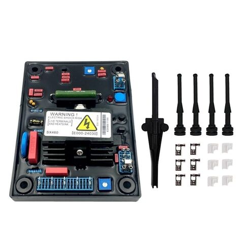 مولد AVR SX460 منظم جهد كهربائي أوتوماتيكي جزء الديزل المثبت (SX460 أحمر مع أجزاء) in Saudi Arabia