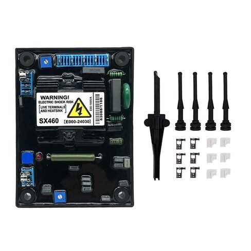 مولد AVR SX460 منظم جهد كهربائي أوتوماتيكي جزء الديزل المثبت (SX460 أحمر مع أجزاء) in Saudi Arabia