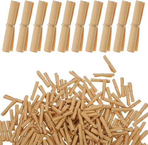 200Pcs Scroll Paper, Mini Message Paper, Parchment Papers for Writing, Best Friend Gifts for Women, Boyfriend Birthday Gifts, Love Messages in A Bottle, Time Capsule in Saudi Arabia