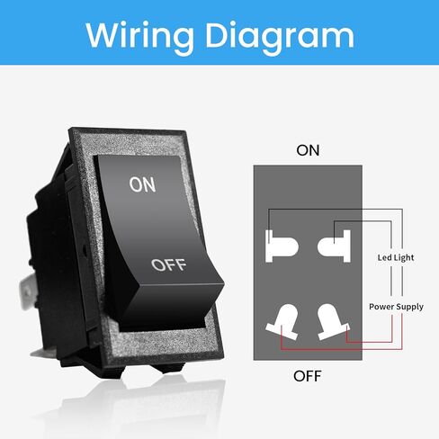 مفتاح مثبت الطاقة بمقابس RV لتسوية القطبية العكسية المؤقتة 20 أمبير 12 فولت تيار مستمر مع براغي تسخير لمظلات مقطورة العجلة الخامسة (أعلى/أسفل) in Kuwait