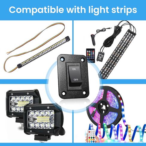 مفتاح مثبت الطاقة بمقابس RV لتسوية القطبية العكسية المؤقتة 20 أمبير 12 فولت تيار مستمر مع براغي تسخير لمظلات مقطورة العجلة الخامسة (أعلى/أسفل) in Kuwait