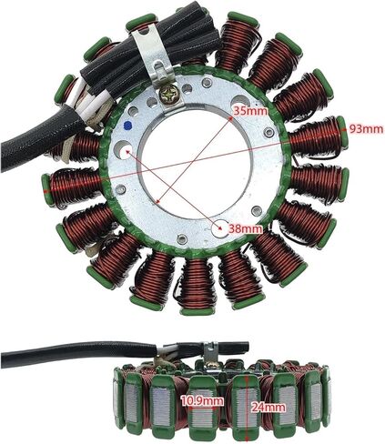 Ignition Coil Stator Generator Compatible With Benelli TNT150 TNT150i BJ150-29 BJ150-29A BJ150-29B TNT BJ 150 Carburetor Electrojet EFI(Electrojet Version) in Saudi Arabia