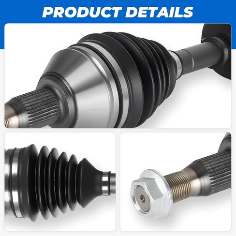 TadaMark Front left CV Axle Shaft Assembly fit for Chevy Impala 00-11(Not fit 06-09 Impala 5.3L SS model), for Monte Carlo 00-07, for Buick Regal for Park Avenue 97-05, for Century & LeSabre 00-05 in Saudi Arabia