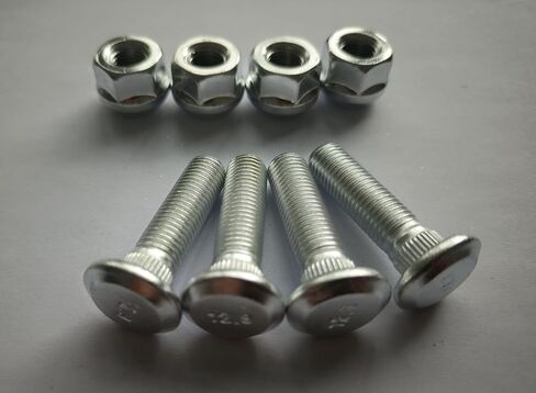 85-1049 مسامير العجلات الأمامية وصواميل العروة بديلة لـ 2000-2006 Honda TRX350FE TRX350FM و02-03 TRX400FW TRX400FA TRX400FGA TRX450FE TRX450FM Recon rancher Foreman Quads ATV in Saudi Arabia