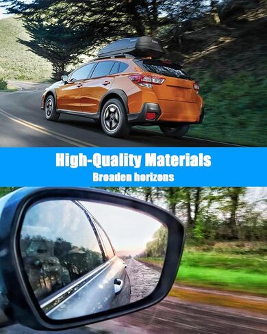 Passenger Side Mirror Glass Compatible with Subaru Crosstrek 2018 2019 2020 2021 Forester 2019 2020 2021, Power Heated Right Side View Mirror Glass Replace 91039FL110 in Kuwait