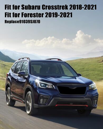 Passenger Side Mirror Glass Compatible with Subaru Crosstrek 2018 2019 2020 2021 Forester 2019 2020 2021, Power Heated Right Side View Mirror Glass Replace 91039FL110 in Kuwait