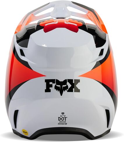 Fox Racing Unisex V1 Motocross Dirt Bike Helmet, White, Small in Saudi Arabia