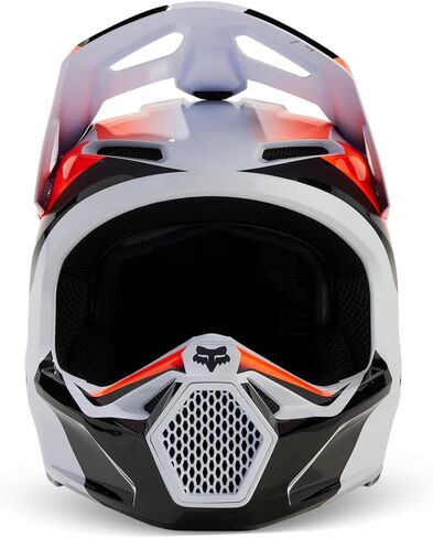 Fox Racing Unisex V1 Motocross Dirt Bike Helmet, White, Small in Saudi Arabia