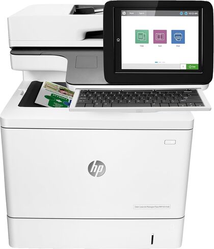 طابعة HP E57540c ملونة متعددة الوظائف ذات تدفق مُدار بالليزر (متجددة) in Saudi Arabia