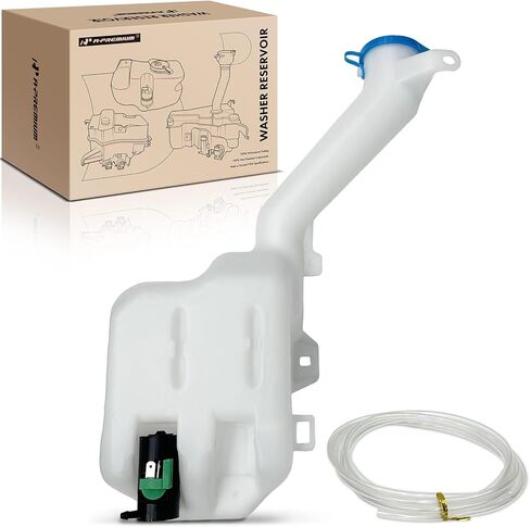 A-Premium Windshield Washer Reservoir Compatible with Select Honda Models - Civic 1996 1997 1998 1999 2000, with (Washer Pump/Cap/Filler Neck/Hose) - Replace# 76840S04013 in Saudi Arabia