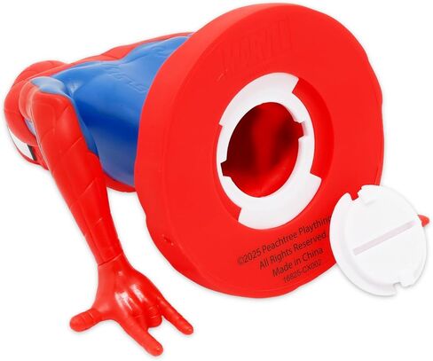 Spiderman Piggy Bank Set - Bundle of 7" Marvel Coin Saving Money Currency Banknote Jar Plus Stickers, More | Spiderman Money Bank for Kids in Saudi Arabia