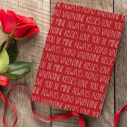 12Pcs Valentine Cotton Fabric Bundles 18 x 22 Inch Red Pink White Love Heart Fat Quarters Romantic Sewing Fabrics for DIY Craft Party Decor in Saudi Arabia
