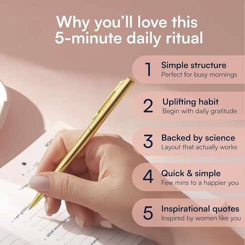 BETTER TOGETHER Gratitude Journal 6-Month Daily Affirmation Planner - Hardcover Guided Reflection Journal with Inspirational Quotes, Self Care & Mindfulness Gift Notebook in Saudi Arabia