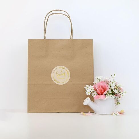 180 PCS A Sweet Thank You Stickers, 2 Inch Welcome Favor Thank You Labels Clear Black Envelope Seals Self-Adhesive Round Gift Stickers for Bags DIY Craft Small Business in Saudi Arabia