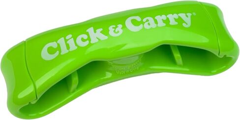 Click & Carry Grocery Bag Carrier, 1 Pack, Purple - As seen on Shark Tank, Soft Cushion Grip - Grocery Bag Carrier, 1 Pack, Green - As seen on Shark Tank, Soft Cushion Grip in Saudi Arabia