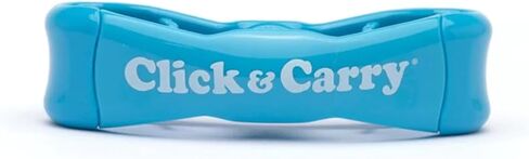 Click & Carry Grocery Bag Carrier, 1 Pack, Fuchsia - As seen on Shark Tank, Soft Cushion Grip - Grocery Bag Carrier, 1 Pack, Blue - As seen on Shark Tank, Soft Cushion Grip in Saudi Arabia