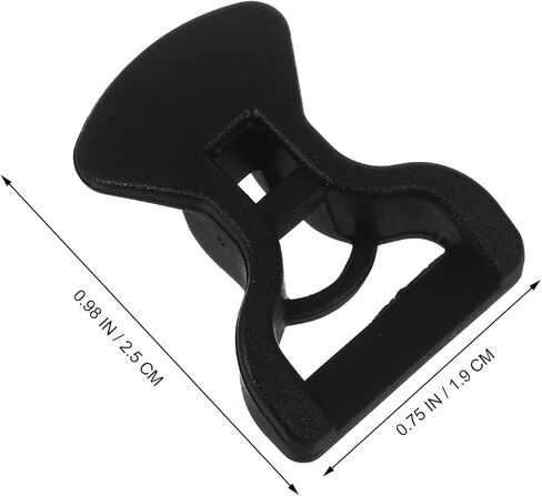 50pcs Camping Tent Rope Buckles: Windproof Plastic Clips - Cord Tensioners Anti-Slip - Outdoor Tent Line Adjusters Fasteners Fittings in Saudi Arabia