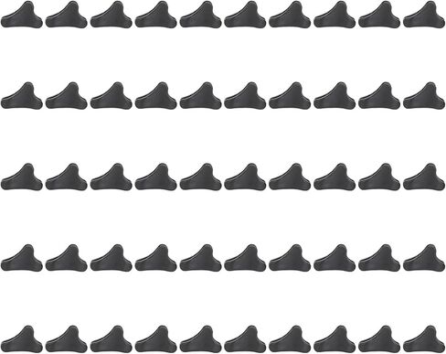 Lightweight Guyline Tensioners 50Pcs | Grip - Secure Rope Adjuster for Tents/Tarps/Awnings | Strong Tent Cord Fasteners for Outdoor Camping Gear in Saudi Arabia