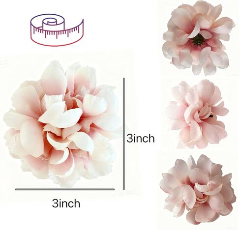 زهور عائمة لقطع مركزية للشموع العائمة، 12 قطعة من رؤوس الزهور الاصطناعية الأرجوانية لقطع مركزية الزفاف - أرجواني in Kuwait