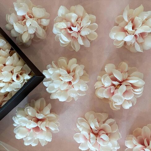 زهور عائمة لقطع مركزية للشموع العائمة، 12 قطعة من رؤوس الزهور الاصطناعية الأرجوانية لقطع مركزية الزفاف - أرجواني in Kuwait