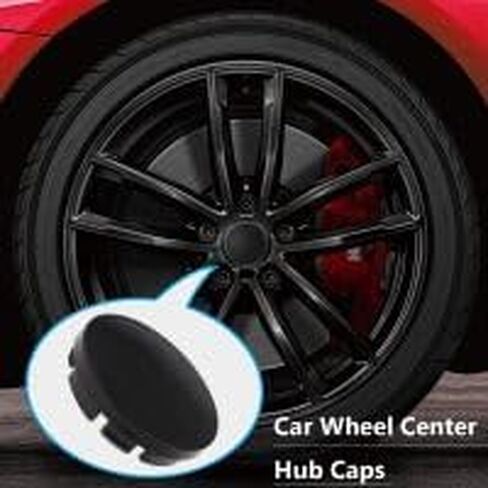 4PCS Car Wheel Center Caps for Mitsubishi ASX Lancer Outlander Eclipse Pajero 56mm Custom Anti-Rust Weatherproof Rim Caps Badge Decals Rims Exterior Accessories in Saudi Arabia