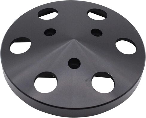 1 pc SHLPDFM Black Air Conditioning AC Clutch Cover with bolts 1.5 Inches Center to Center Fits for Sanden 508 Compressor in Saudi Arabia