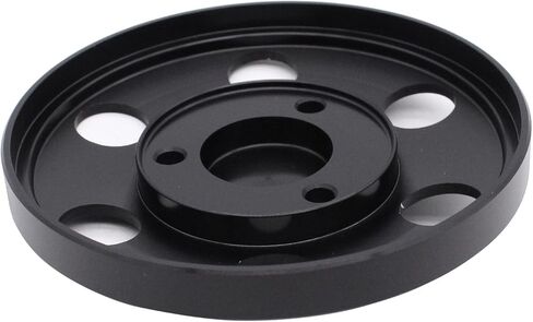 1 pc SHLPDFM Black Air Conditioning AC Clutch Cover with bolts 1.5 Inches Center to Center Fits for Sanden 508 Compressor in Saudi Arabia