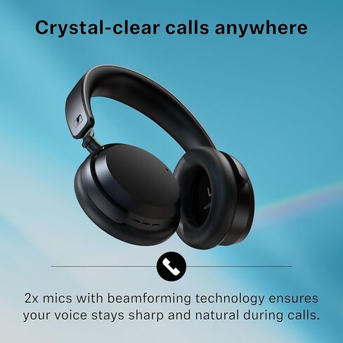 Sennheiser ACCENTUM Wireless Special Edition - ACCENTUM Headphones and BTD 600 Bluetooth Dongle - 50-Hour Battery Playtime, Hybrid ANC, Dongle with USB-A/USB-C Adapter - Black/Copper in Saudi Arabia