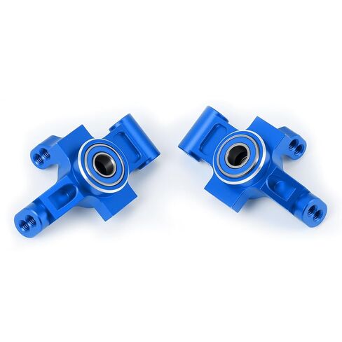 Aluminum Alloy Stub Axle Carriers with Bearings for 1/10 4-Tec Drift Ford Mustang Upgrade Parts,Replace #8352 (Blue) in Saudi Arabia
